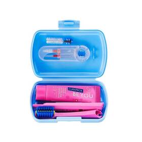 Cestovní sada CURAPROX Travel set ORTHO modrá

