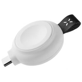 Nabíječka FIXED Orb pro Apple Watch s podporou rychlonabíjení, MFi certifikace bílá

