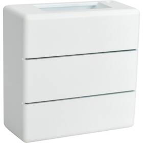 Nástěnné svítidlo IMMAX LUXLINE, venkovní LED, 6W, 3000K, IP54 bílé


