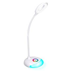 Stolní LED lampička Solight WO44, nabíjecí, stmívalená, 5W, USB napájení bílá

