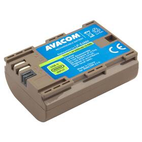 Baterie Avacom Canon LP-E6NH Li-Ion 7.4V 2250mAh 16.7Wh USB-C šedá

