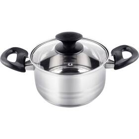 Kastrol s poklicí Lamart Leger LTB1695 SS 16 × 9,5 cm černá barva
