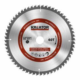 Kotouč pilový Kreator KRT020504 210mm 60T 
