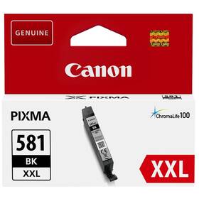  Inkoustová náplň Canon CLI-581XXL BK, 858 stran