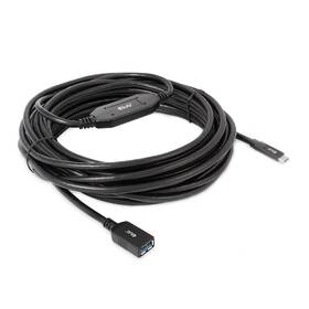 Kabel Club3D USB-C/USB-A, 10m černý

