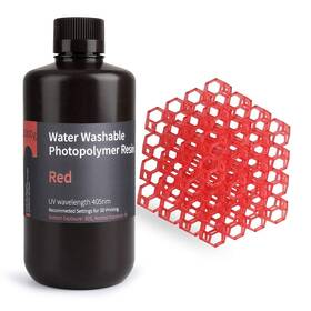 UV resin Elegoo Water-washable 1kg červená

