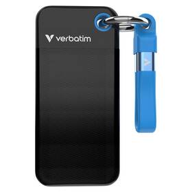 SSD externí Verbatim Pocket SSD 256GB černý/modrý


