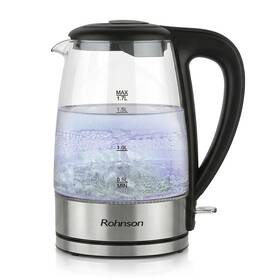Rychlovarná konvice Rohnson R-7040 nerez/sklo

