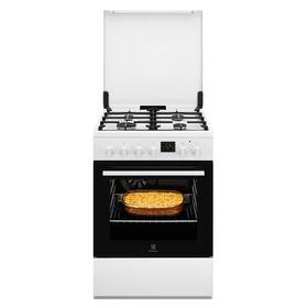Kombinovaný sporák Electrolux LKK660225W bílý

