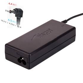 Napájecí adaptér Akyga pro notebook 19.5V/4.7A/92W 6.5x4.4 mm + pin pro Sony 

