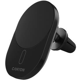 Držák na mobil Canyon OnGrip 105 15W Qi2 černý

