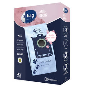 Sáčky do vysavače Electrolux s-bag® Anti-Odour E203S (4 ks) 

