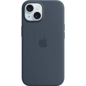 Kryt na mobil Apple s MagSafe pro iPhone 15 - bouřkově modrý 
