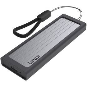 Externí rámeček Lexar E06 SSD M.2 PCle stříbrný

