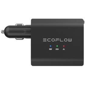 Adaptér do auta EcoFlow chytrá nabíječka auto baterií černý

