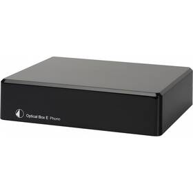 Gramofonový předzesilovač Pro-Ject OPTICAL BOX E PHONO černá barva
