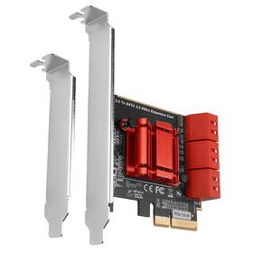 Řadič Axagon PCES-SA6 - 6x SATA 6G port 

