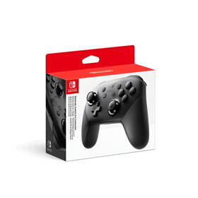 Bezdrátový ovladač Nintendo Pro Controller černý

