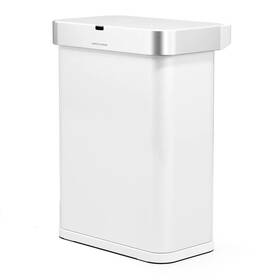 Bezdotykový odpadkový koš Simplehuman ST2049, 58 l bílý

