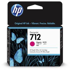 Inkoustová náplň HP 712, 29 ml purpurová

