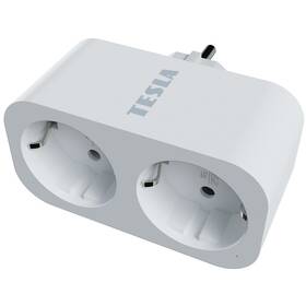 Chytrá zásuvka Tesla Dual SD300 bílá


