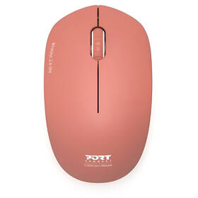 Myš PORT CONNECT Wireless COLLECTION červená


