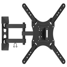 Držák TV AQ VISION BR44AM pro úhlopříčky 23"-55", nosnost 30 kg černý

