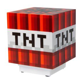Dekorativní LED Paladone Minecraft TNT bílá/červená

