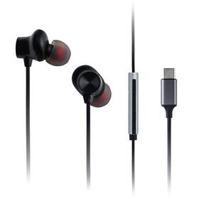 Sluchátka Panasonic RP-TCM225, USB-C černá

