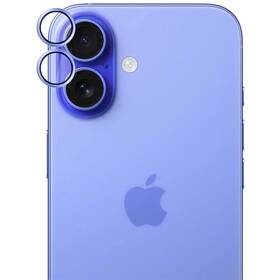 Tvrzené sklo 3mk HARDY Lens Protection Pro na Apple iPhone 17 modré

