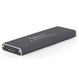 Box na HDD Gembird pro M.2 disky, USB 3.0 hliník

