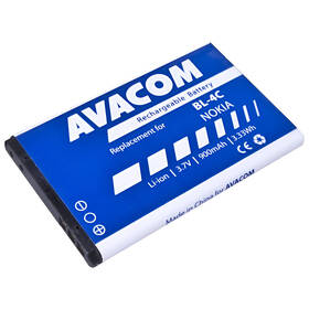 Baterie Avacom pro Nokia 6300, Li-Ion 900mAh (náhrada BL-4C) 

