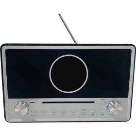 Internetový radiopřijímač s DAB+ Maxxo CD03 černá barva

