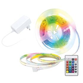 LED pásek Solight SMD RGB pásek, sada s adpatérem, 3m vícebarevný

