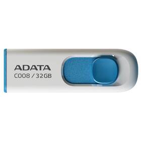 USB Flash ADATA C008 32GB bílá barva
