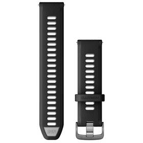 Řemínek Garmin Quick Release (22 mm), přezka slate černý/šedý

