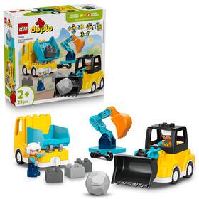 Stavebnice LEGO® DUPLO® 10475 Vozidla na stavbě 3 v 1 

