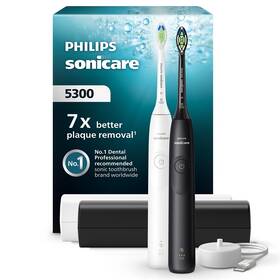 Set zubních kartáčků Philips HX7109/01 černý/bílý


