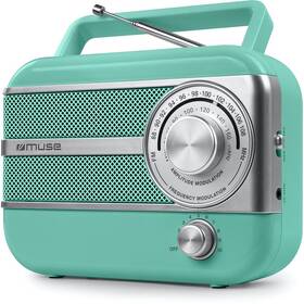 Radiopřijímač MUSE M-056 zelený

