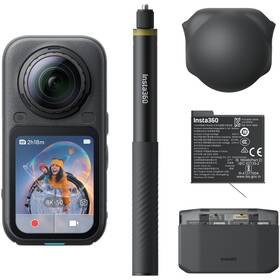 Outdoorová kamera Insta360 X6 Essentials Bundle černá

