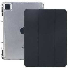 Pouzdro na tablet flipové Mobile Origin Easy Tablet Case na Apple iPad Pro 11"(M5 2025/M4 2024) černé/průhledné

