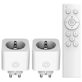 Chytrá zásuvka Trust Smart Wi-Fi StarterPack (2 ks + ovladač) bílá

