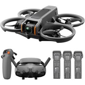Dron DJI Avata 2 Fly More Combo (Three Batteries) šedý

