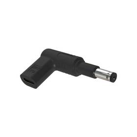 Adaptér WG Type-C (female) - DC/20V 4,8x1,7/Compaq, Asus, Acer, HP, Delta černý

