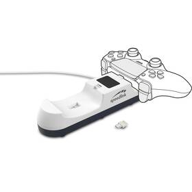 Dokovací stanice Speed Link USB Charger for PS5 bílá

