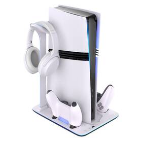 Dokovací stanice FIXED - PlayStation 5 (Pro/Slim) bílá

