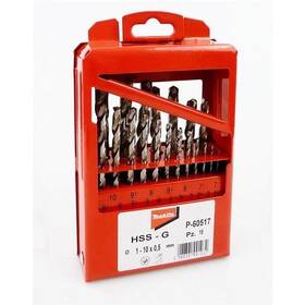 Sada vrtáků Makita P-60517 HSS-G (19 ks) 

