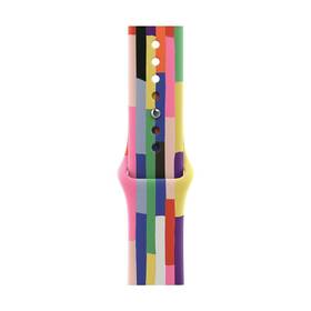 Řemínek Apple 46mm Pride Edition sportovní - S/M 

