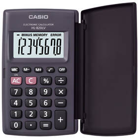 Kalkulačka Casio HL 820 LV BK černá

