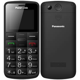 Mobilní telefon Panasonic KX-TU110EXB Dual SIM černá barva
